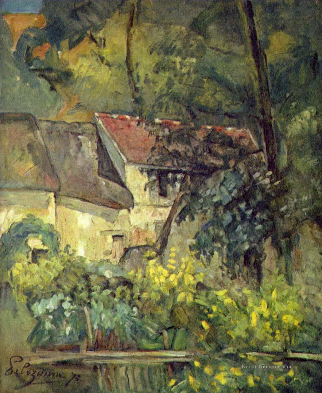 Das Haus von Pere Lacroix in Auvers Paul Cezanne Ölgemälde